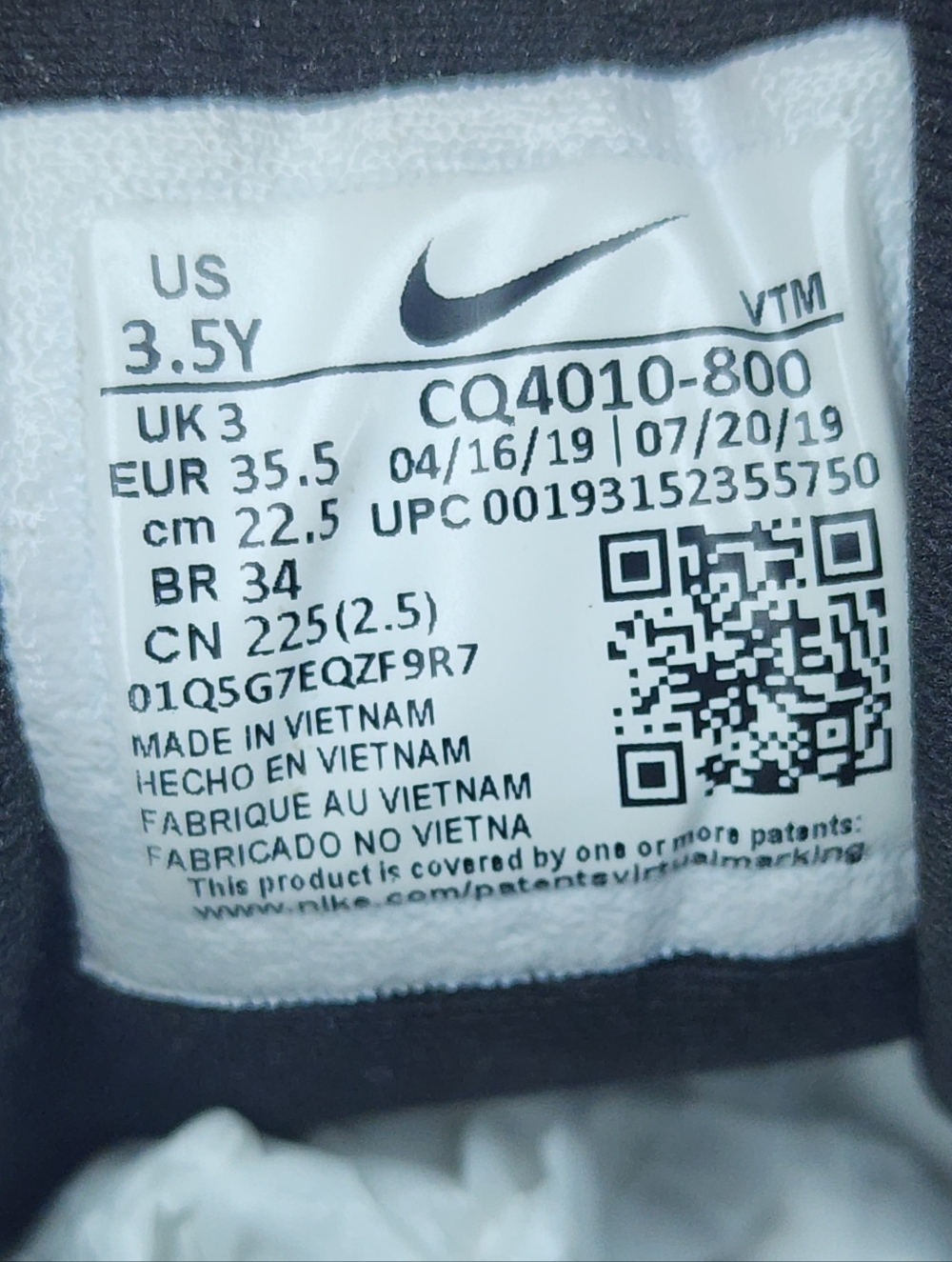 Nike Air MX 720-818 'Metallic Copper', Youth 3.5 - Picture 10 of 10